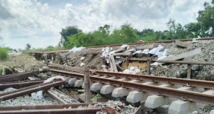 38 Perjalanan Kereta Api Dibatalkan Akibat Banjir di Daop 4 & 1