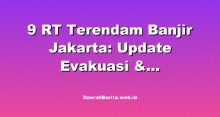 9 RT Terendam Banjir Jakarta: Update Evakuasi & Penanganan BPBD