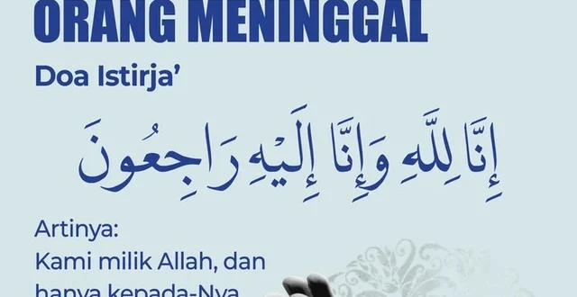 Amalan Sahabat Nabi Hadapi Kabar Duka dan Doa Husnul Khotimah