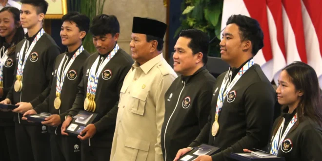 Bonus Rp 465 Miliar untuk Atlet SEA Games 2025 dari Prabowo