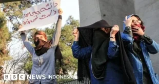 Demonstrasi Anti-Pemerintah Iran Picu 5.000 Korban Jiwa