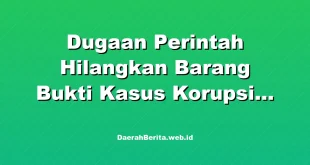 Dugaan Perintah Hilangkan Barang Bukti Kasus Korupsi Kuota Haji