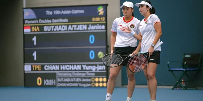 Janice Tjen dan Caty McNally Kalah WO Semifinal ASB Classic 2026