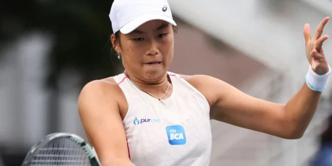 Janice Tjen Kalahkan Leylah Fernandez di Australian Open 2026