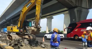 Jasamarga Perbaiki 150 Titik Jalan Berlubang Tol Jakarta-Cikampek