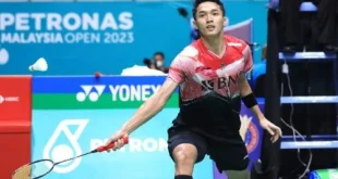 Jonatan Christie Melaju ke 16 Besar India Open 2026 dengan Skor Meyakinkan