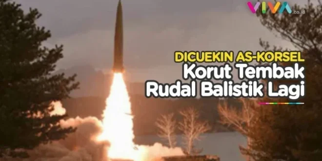 Korea Utara Uji Tembak Rudal Balistik Pertama 2026 Dekat Pyongyang