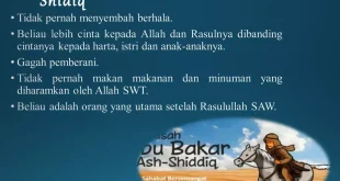 Makna dan Teladan Abu Bakar As-Shiddiq dalam Kepemimpinan Islami