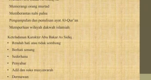 Mengapa Abu Bakar Ash Shiddiq Jadi Teladan Kepemimpinan Islam