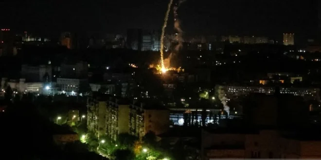 Serangan Rudal dan Drone Rusia Gempur Kharkiv, 2 Warga Luka